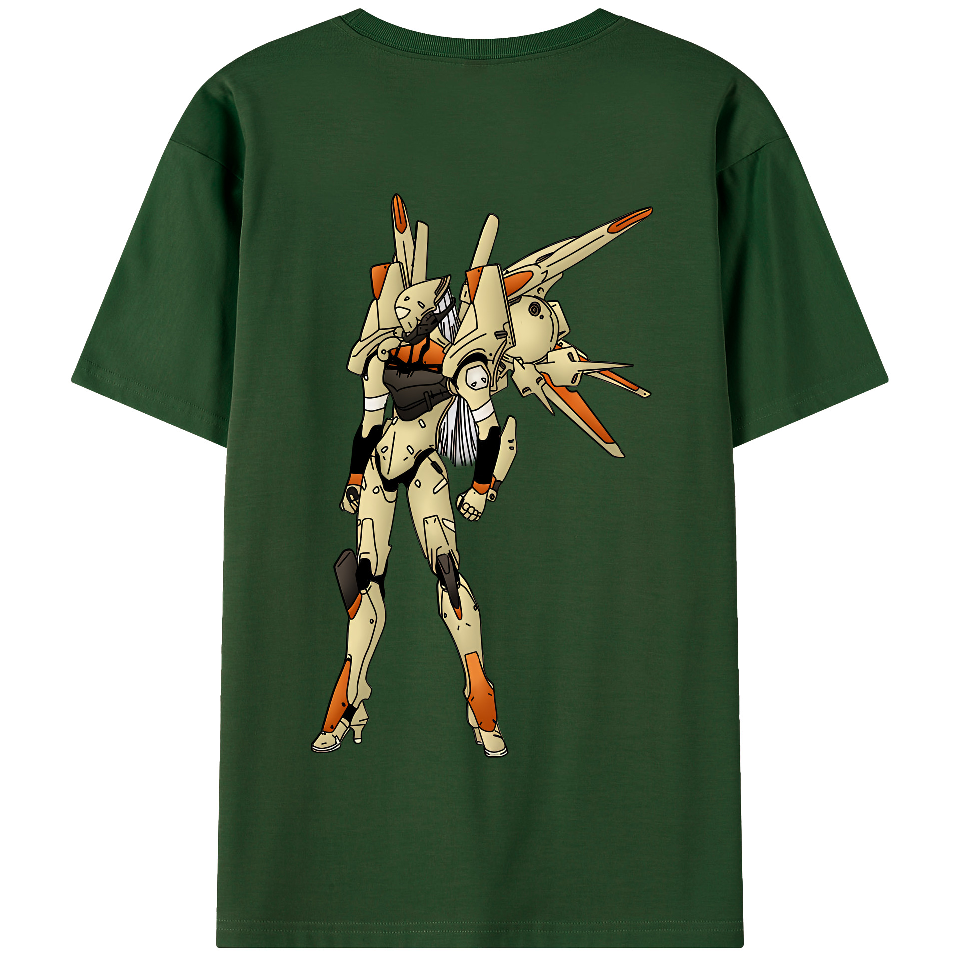 （画像用） EVA 新世紀エヴァンゲリオン 綿100％半袖Tシャツ（背面プリント）